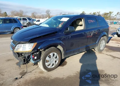 2018 Dodge Journey Se z USA, uszkodzony, nr VIN 3C4PDCAB9JT497302
